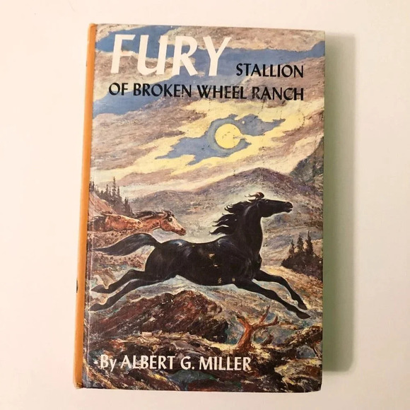 1959 Fury Stallion of Broken Wheel Ranch by Albert G Miller Hardcover - Picture 14 of 14